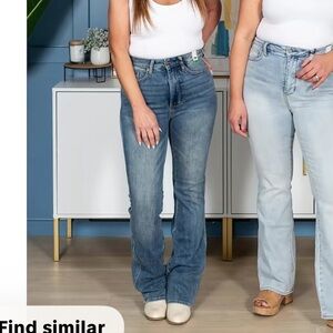 Judy Blue Women's Boot Cut Jeans - Medium Blue